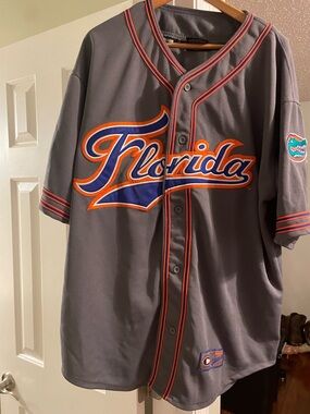 🐊Vintage UF Florida Gator baseball jersey by Colosseum, size XL🐊